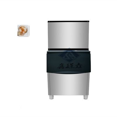 Capacidad de almacenamiento de hielo de 900 kg Fabricante de hielo de cubo Ideal para bares de cócteles y tiendas de té de burbujas