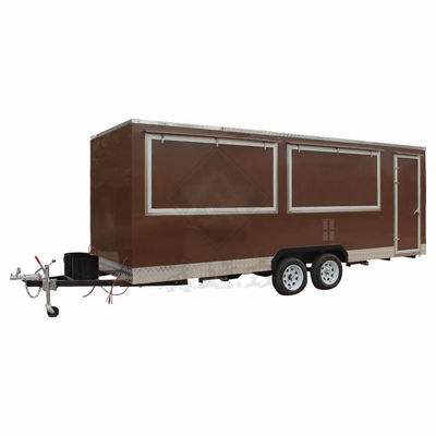 2020 Jingyao Food Truck Alquilar un remolque de carritos de comida con horno y equipo de barbacoa