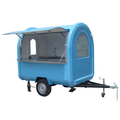 2020 Jingyao Food Truck Alquilar un remolque de carritos de comida con horno y equipo de barbacoa