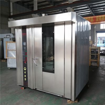 1300kg Capacidad -3N380V 32 bandejas Fuel diesel horno rotativo para hornear alimentos en Shanghai