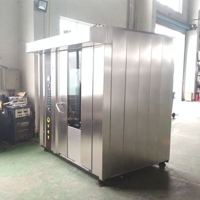 1300kg Capacidad -3N380V 32 bandejas Fuel diesel horno rotativo para hornear alimentos en Shanghai