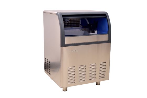 Máquina para hacer hielo industrial de doble capa de acero inoxidable para la producción de hielo de alta capacidad