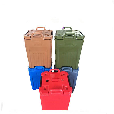 15 kg Capacidad azul de moldeo rotativo calefactor eléctrico de alimentos para sopa y bebidas calientes