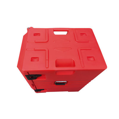 Caja de transporte de comida eléctrica de pizza de plástico de 15 kg Caja de entrega de alimentos aislada