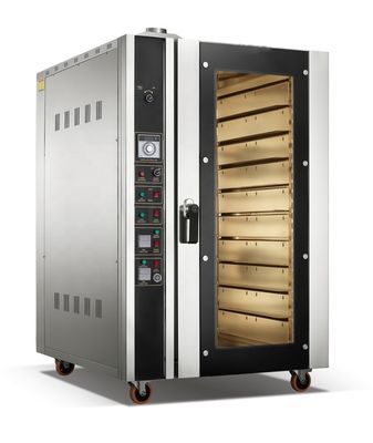 10 bandejas Eléctrica convección de aire caliente horno de pan para panadería fuente de calefacción eléctrica