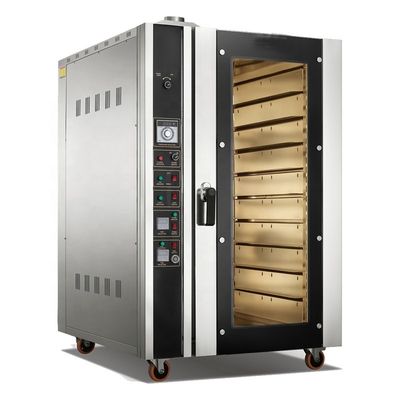 10 bandejas Eléctrica convección de aire caliente horno de pan para panadería fuente de calefacción eléctrica
