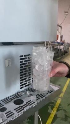 Máquina automática de hacer cubos de hielo de 120 kg con otras formas y diseños de hielo