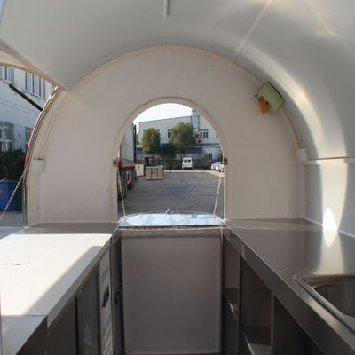 Máquina de venta en la calle de Frier Sancks para el ocio Equipo de comida rápida y fabricación de helados