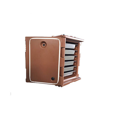 Caja de comida caliente para transporte de alimentos aislados con logotipo y color personalizados