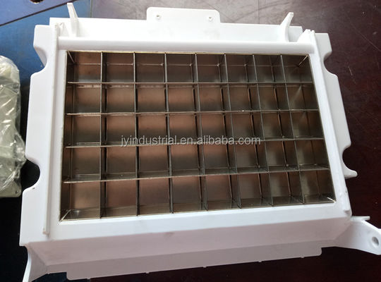 Componente esencial del evaporador de la máquina de hielo en cubo para piezas de refrigeración