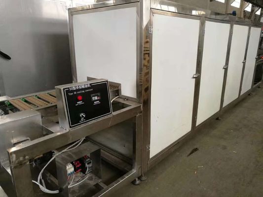 Línea de producción de depósito de caramelo de jalea con máquina de fabricación de caramelos blandos y controlador de servo