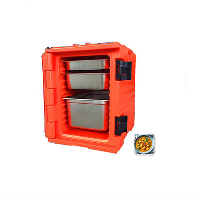 Caja de transporte de comida caliente de color personalizado de carne para hoteles y escuelas de 15 kg de capacidad