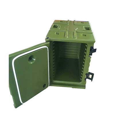 Caja de transporte de comida caliente de color personalizado de carne para hoteles y escuelas de 15 kg de capacidad