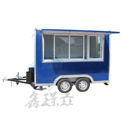 450 kg de trailers móviles de comida rápida calle Kiosco móvil de catering / camioneta de comida con competitivo