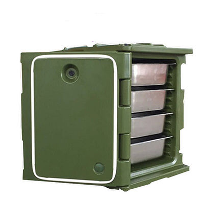 Caja de transporte de comida caliente de color personalizado de carne para hoteles y escuelas de 15 kg de capacidad