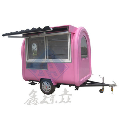 450 kg de trailers móviles de comida rápida calle Kiosco móvil de catering / camioneta de comida con competitivo