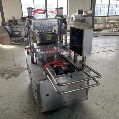 Máquina semiautomática para hacer caramelos de gelatina gomosa para la línea de producción de chulebros