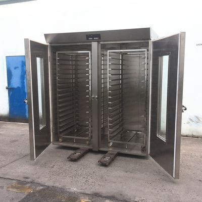 LM-64 Horno de prueba de masa comercial con control digital 64 bandejas 1800*1180*2050mm
