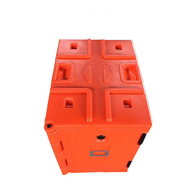 Caja de alimentos aislada a color personalizada de 15 kg de capacidad para entrega comercial de alimentos grandes