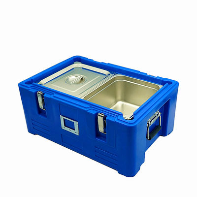 Caja de alimentos aislada 30L de carga superior Rotomolding Logotipo personalizado para el servicio de comida para llevar