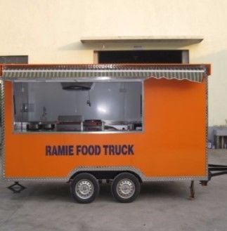 Carritos de comida / remolque de concesión de alimentos perfecto para fábricas de aceite de cocina Top- Great