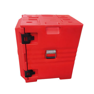 Equipo mecánico de cocina Caja aislada de plástico de gabinete de alimentos con ruedas libres de estática