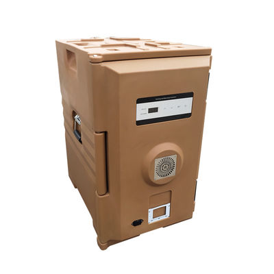 Equipo mecánico de cocina Caja aislada de plástico de gabinete de alimentos con ruedas libres de estática