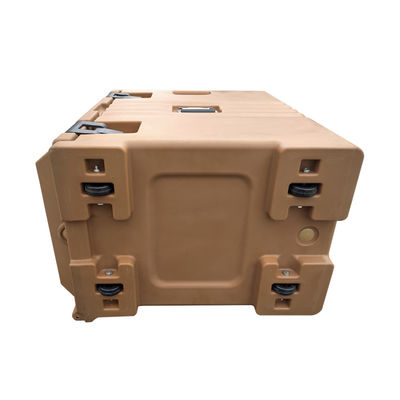 Equipo mecánico de cocina Caja aislada de plástico de gabinete de alimentos con ruedas libres de estática