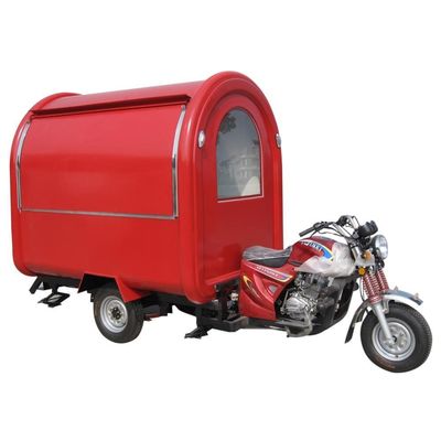 Carro de comida móvil motocicleta Carro de comida/camión eléctrico de comida/quiosco del camión de café