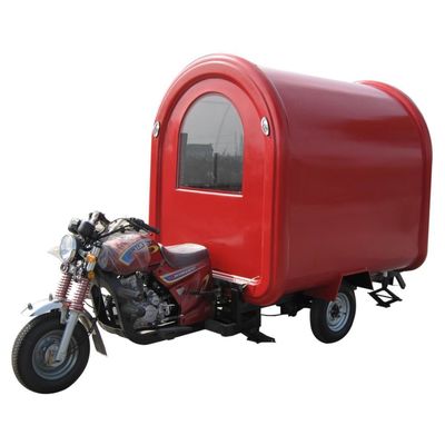 Carro de comida móvil motocicleta Carro de comida/camión eléctrico de comida/quiosco del camión de café