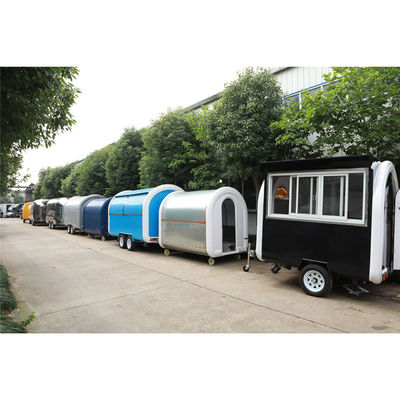 110V/220V/380V Voltage Mobile Food Cart para venta de perritos calientes y papas fritas personalizadas