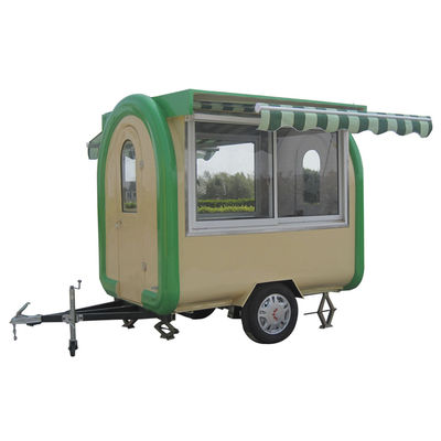 110V/220V/380V Voltage Mobile Food Cart para venta de perritos calientes y papas fritas personalizadas