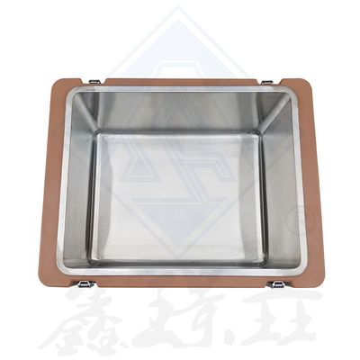 Caja de refrigeración de alimentos caliente rotomoldada con color personalizado y caja de hielo aislada