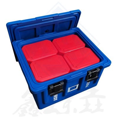 Caja de comida aislada para hombres mujeres adultos alimentos cálidos Cajas de refrigeración portátiles de molde rotativo