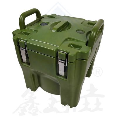 Equipo de cocina comercial Caja de enfriador duro moldeada por rotación para alimentos Caliente y aislamiento