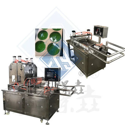 Depositador de jelly para máquinas automáticas de fabricación de caramelos.