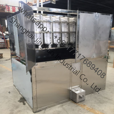 Fabricación Máquina de cubos de hielo Refrigeración por agua Escala industrial Alimento comercial para peces
