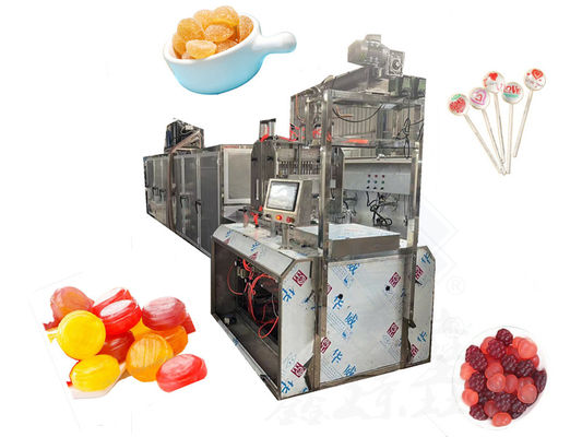 Máquina de procesamiento de dulces de fácil instalación para el centro de diseño lleno de dulces de goma