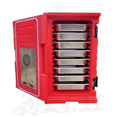 Caja de entrega aislada Mantenga los alimentos calientes y frescos en movimiento con tecnología de moldeo rotativo