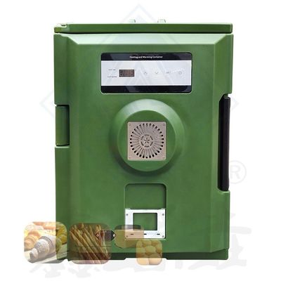 Caja de comida eléctrica para la entrega aislada de alimentos y calefacción de 110v en equipos de cocina