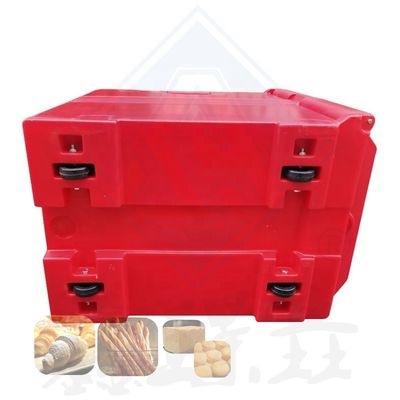 Caja de comida eléctrica para la entrega aislada de alimentos y calefacción de 110v en equipos de cocina
