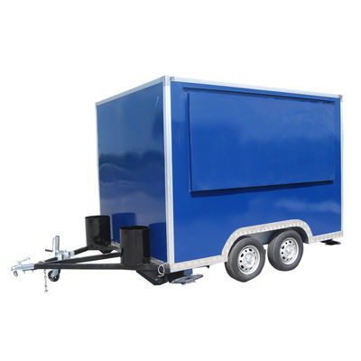 3.5m remolque eléctrico para camiones de comida Vintage Caballo caja barra de vino para planta de procesamiento de frutas