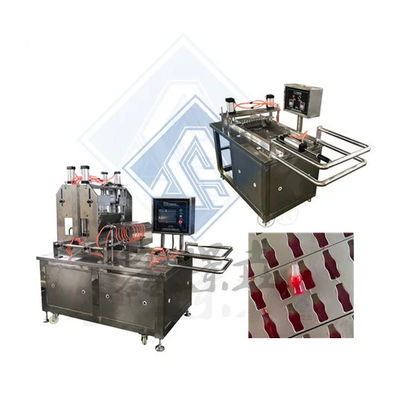 Apto para la producción de alimentos dulces Depositador automático de frijoles Jelly Candy Making Machine