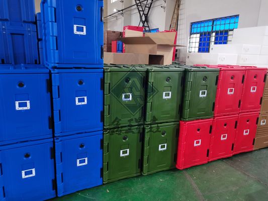 Cuadro de comida aislado térmico a prueba de agua de color personalizado para la restauración Manteniendo los alimentos calientes