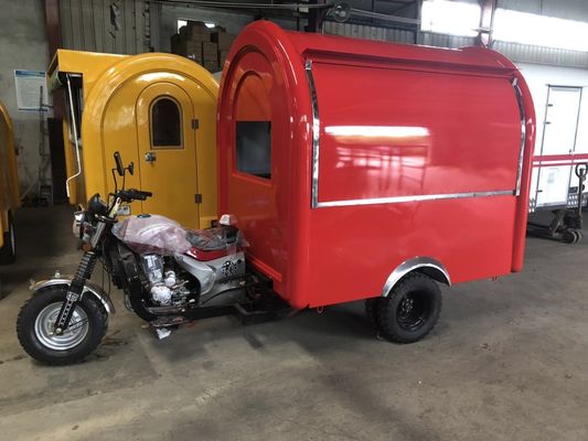 1500 kg Capacidad de carga Gasolina Cocina móvil Camión de comida Triciclo motorizado y soporte en línea