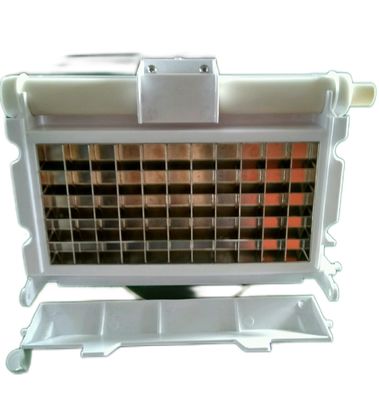 45 kg/día Capacidad diaria máquina de hacer hielo cuadrada evaporador 29mm*29mm*22mm Molde de cubo de hielo