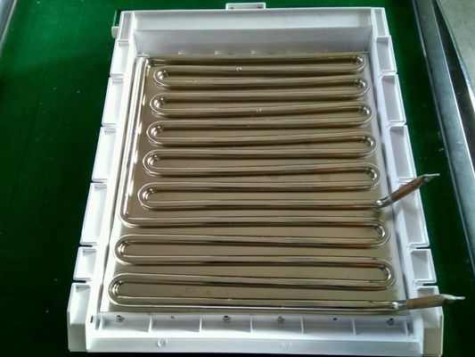 30*30*22 Cubo de hielo cuadrado máquina sistema de evaporación para la fabricación de hielo rápido y continuo