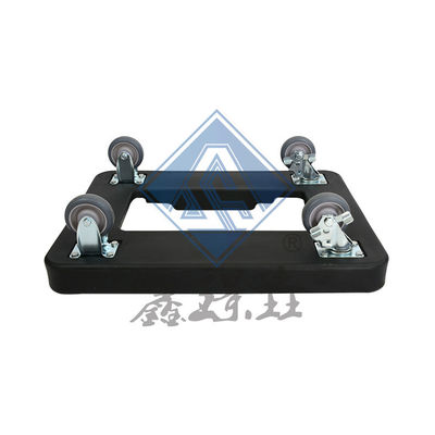 Display de alimentos Negro aislado Comercial de restauración más caliente de transporte de contenedores de carro