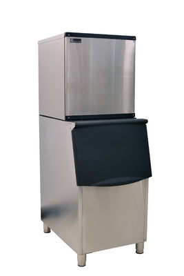 Máquina de cubos de hielo industriales 45 kg/día Capacidad diaria 320w Fuente de alimentación con bandeja y tapa