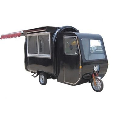 Máquina de venta en la calle Sancks de 350 kg para camiones de alimentos personalizados Contenedor y carrito